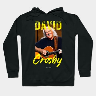 David Crosby vintage graphic design artwork Hoodie